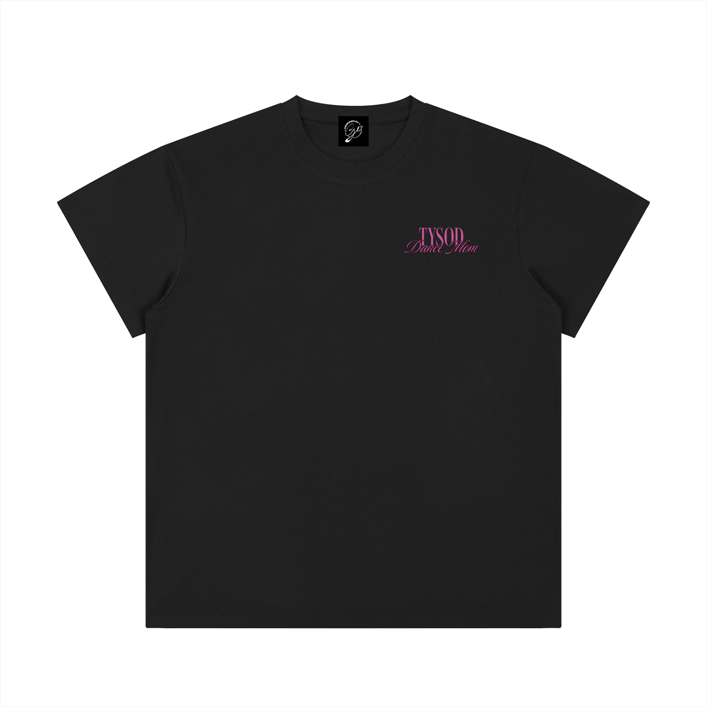 Dance Mom Club Regular Fit Tee in Black