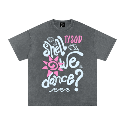 Adult Shell We Dance Oversized Tee