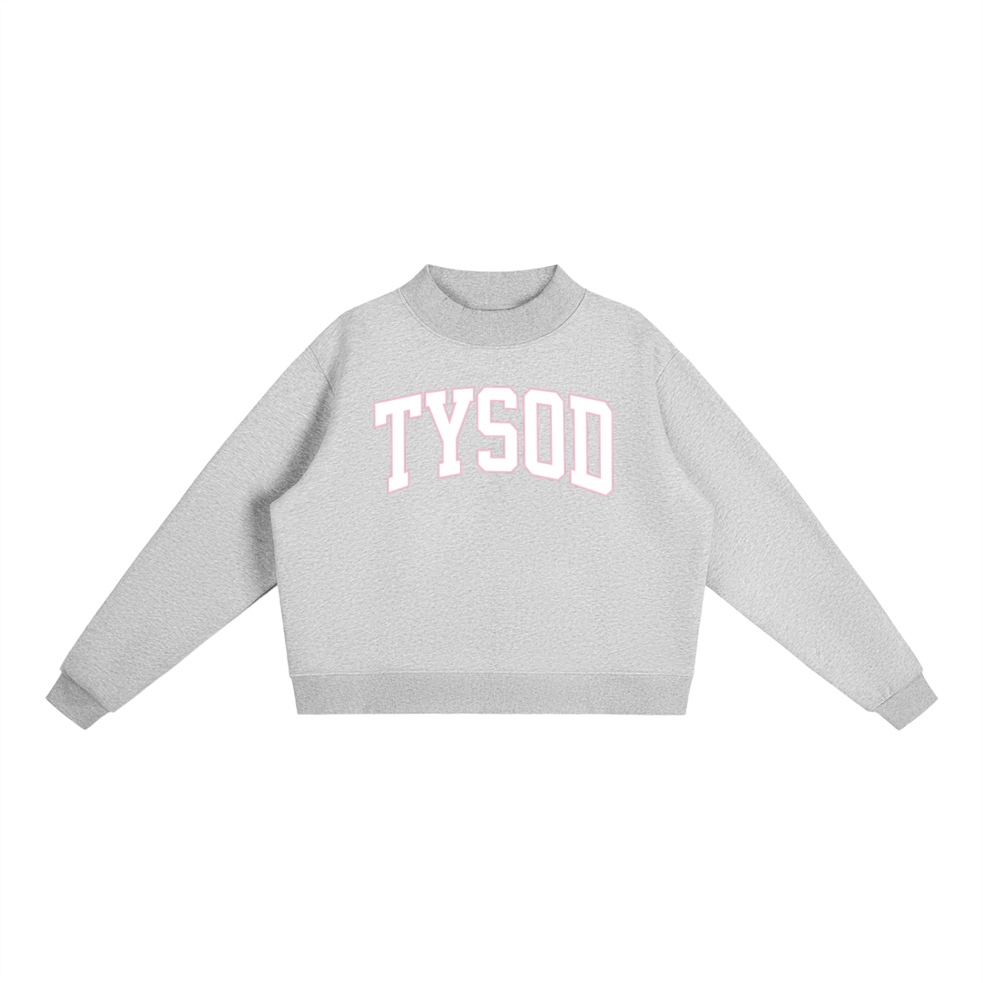 Adult Mock Neck Crewneck