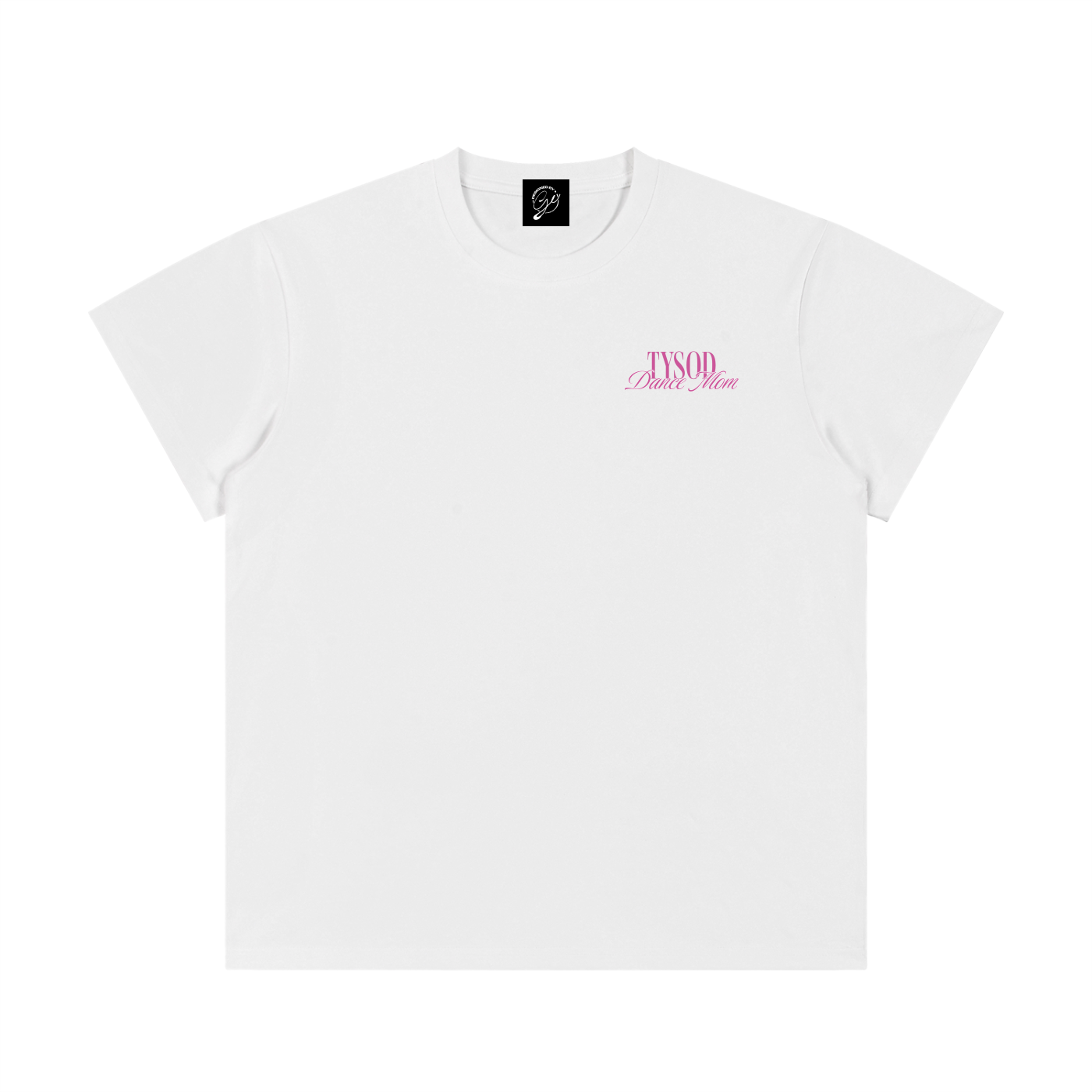 Dance Mom Club Regular Fit Tee in White