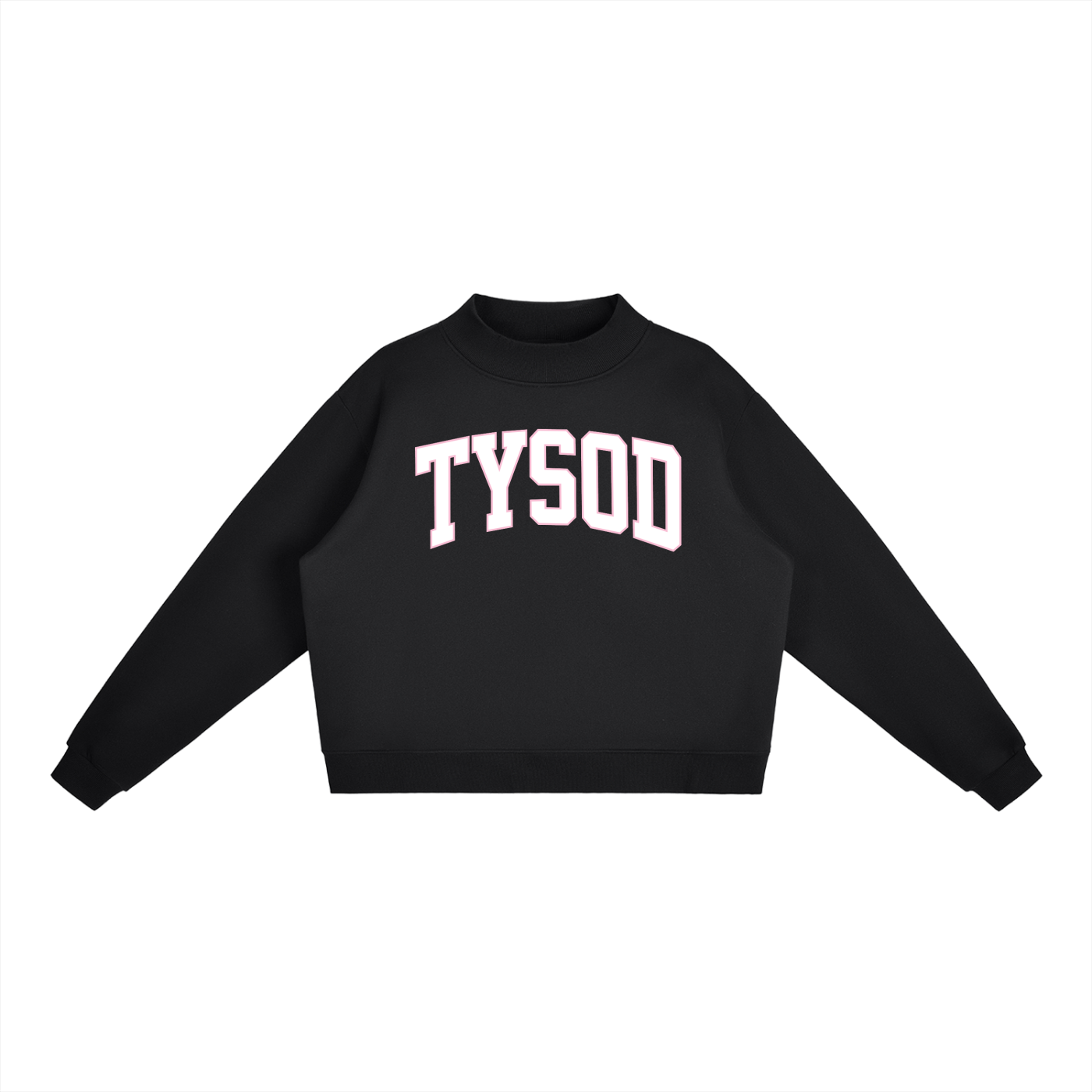 Adult Mock Neck Crewneck