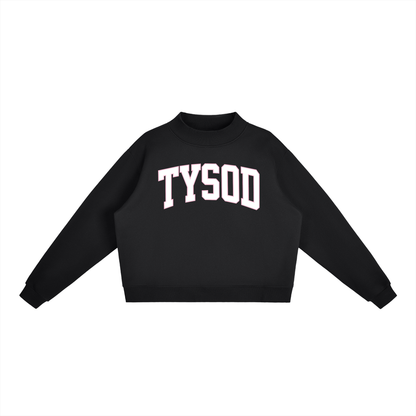 Adult Mock Neck Crewneck