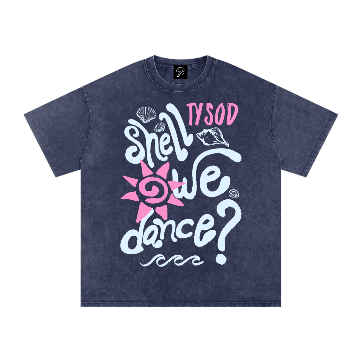 Adult Shell We Dance Oversized Tee