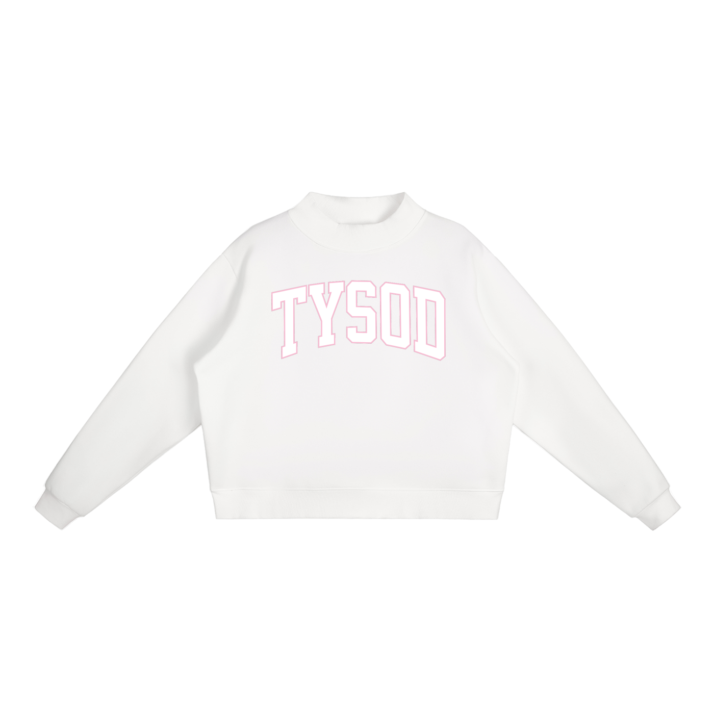 Adult Mock Neck Crewneck