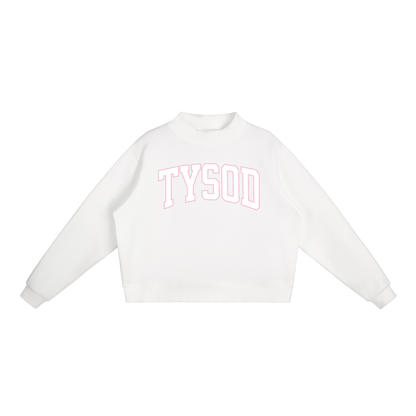Adult Mock Neck Crewneck