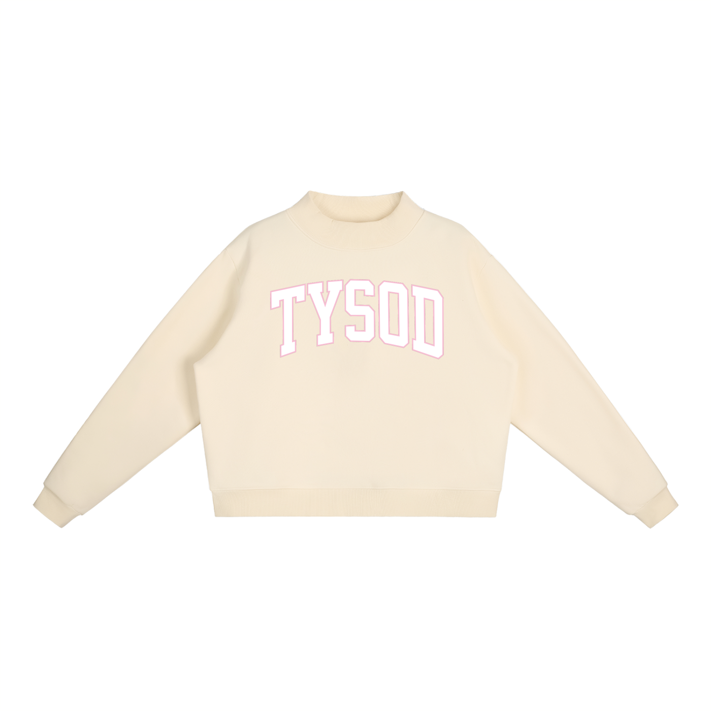 Adult Mock Neck Crewneck
