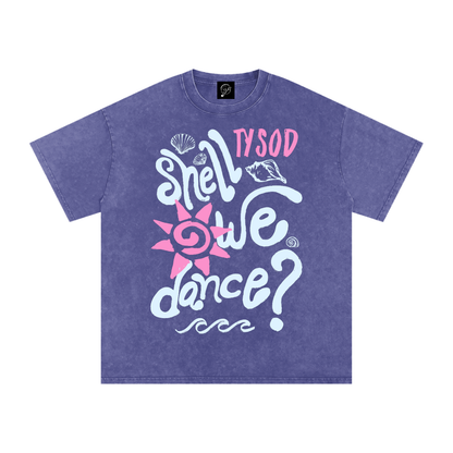 Adult Shell We Dance Oversized Tee
