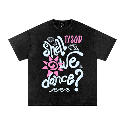 Adult Shell We Dance Oversized Tee
