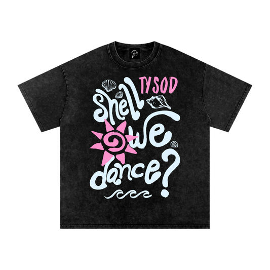 Adult Shell We Dance Oversized Tee