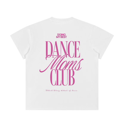 Dance Mom Club Regular Fit Tee in White