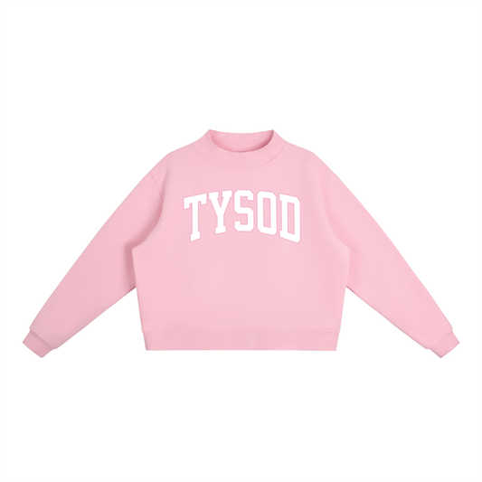 Adult Mock Neck Crewneck